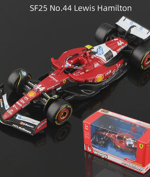Bburago 1:43 Formule 1 Raceauto Model - Red Bull, Mercedes, Ferrari, McLaren