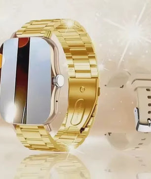 Multifunctioneel Smartwatch voor Heren & Dames - Bluetooth, Muziek, Fitness & Slaapmonitor