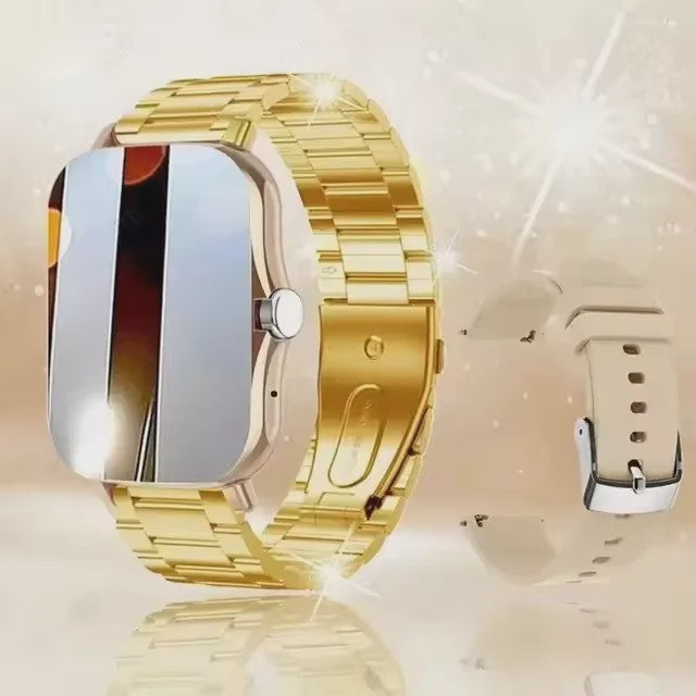 Multifunctioneel Smartwatch voor Heren & Dames - Bluetooth, Muziek, Fitness & Slaapmonitor
