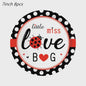 Lieveheersbeestje Feestdecoratie Set: Tafeldecoratie, Slingers & Meer voor Verjaardagen