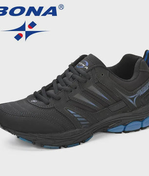 BONA Heren Sportschoenen - Ademend & Comfortabel voor Lopen en Outdoor