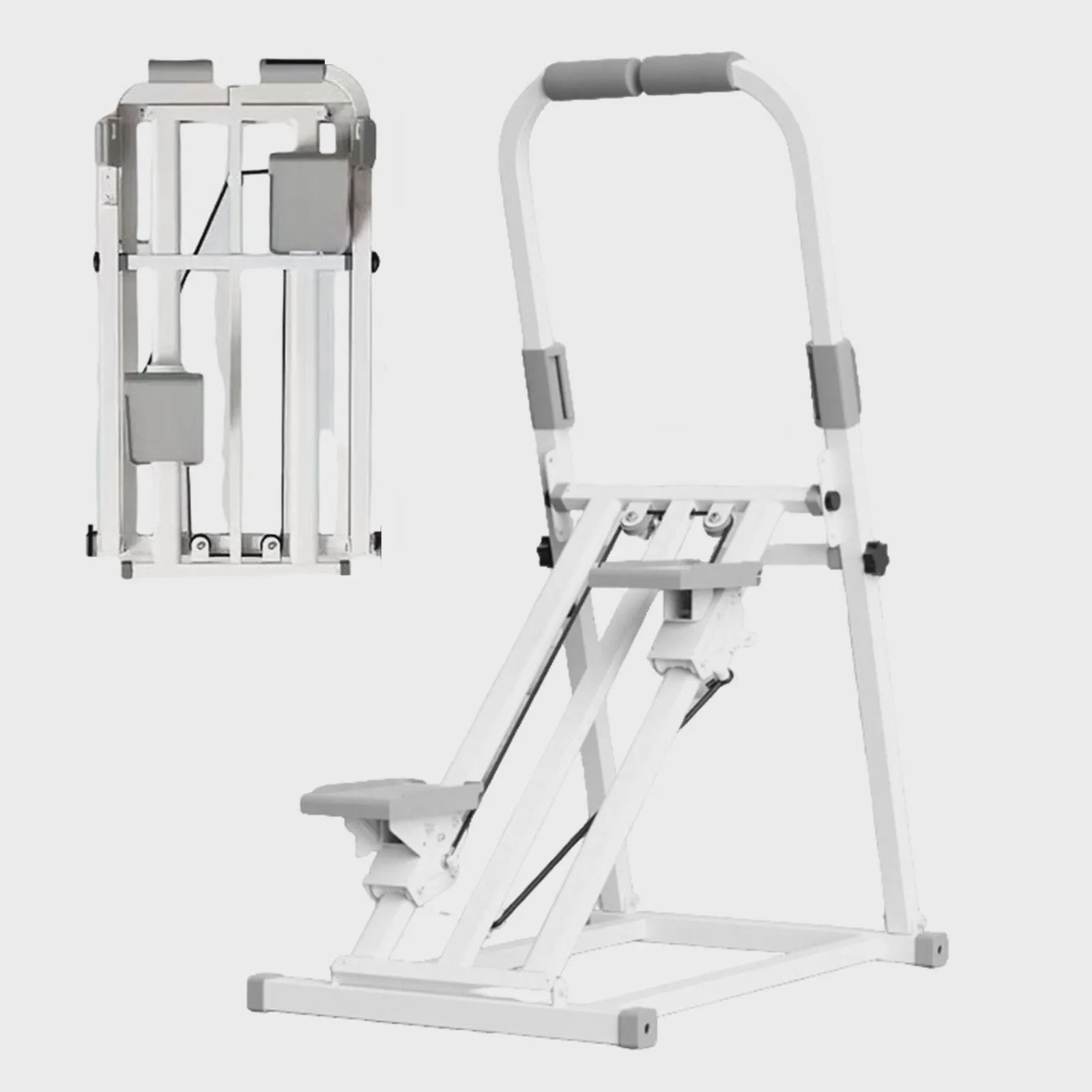Opvouwbare Verticale Climber Stepper - Full-Body Cardio Fitness Apparaat voor Thuis