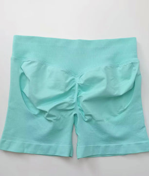 NCLAGEN Seamless Gym Shorts Dames - 4.5 Inch Biker Shorts voor Fitness & Yoga
