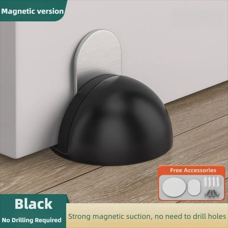 RVS Magneet Deurstops - Stootvrij, Zonder Boren & Stille Buffer