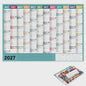 Jaarplanner 2027 - Grote Wandkalender met Planvakken en Stickers