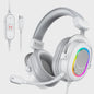 FIFINE H6 Gaming Headset: Virtueel 7.1 Surround Sound, RGB, USB, Microfoon & EQ Modes