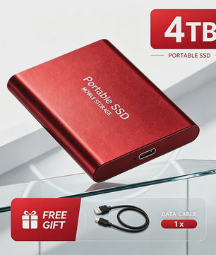 Snelle Externe SSD 1TB/2TB USB 3.1 - Compacte Mobiele Opslag voor PC & Mac