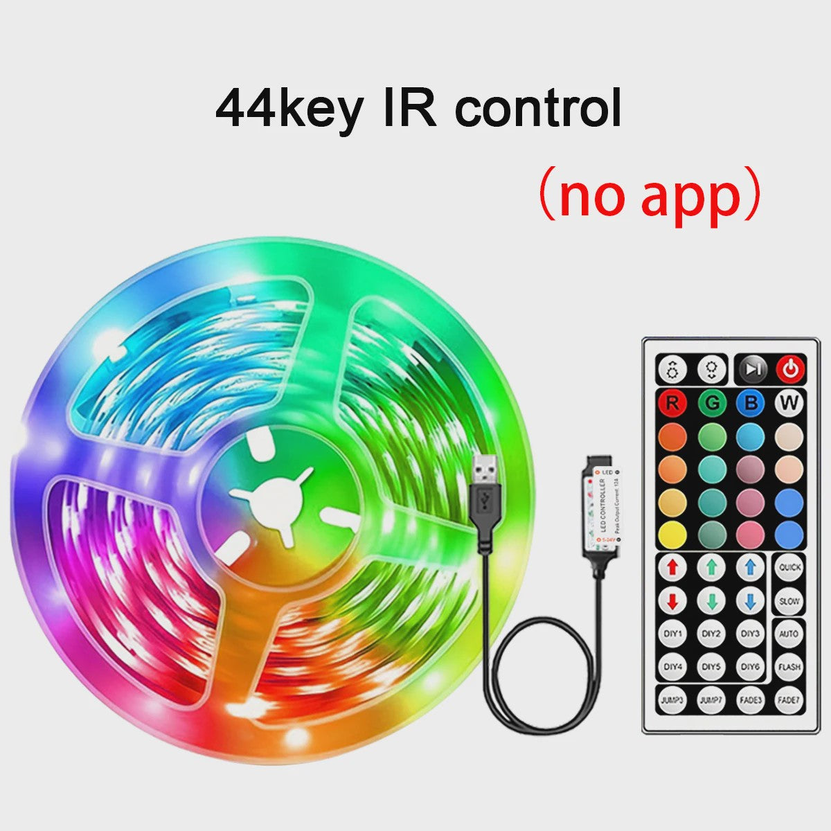 RGB LED Strip Verlichting - Flexibel, APP & Afstandsbediening - 5m t/m 30m - Sfeervolle Decoratie
