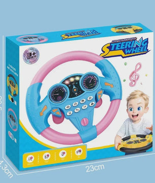 Interactief Stuurwiel Speelgoed voor Kinderen - Vroegeducatief Rijsimulatiespel met Geluid en Licht