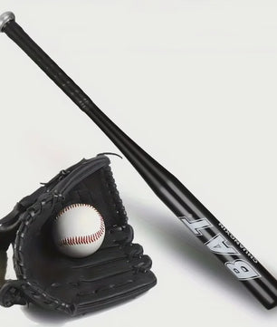 Baseball Starter Set voor Tieners: Aluminium Bat, Vanghandschoen & Bal - Ideaal voor Beginners