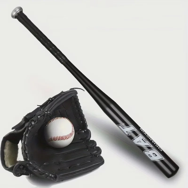 Baseball Starter Set voor Tieners: Aluminium Bat, Vanghandschoen & Bal - Ideaal voor Beginners