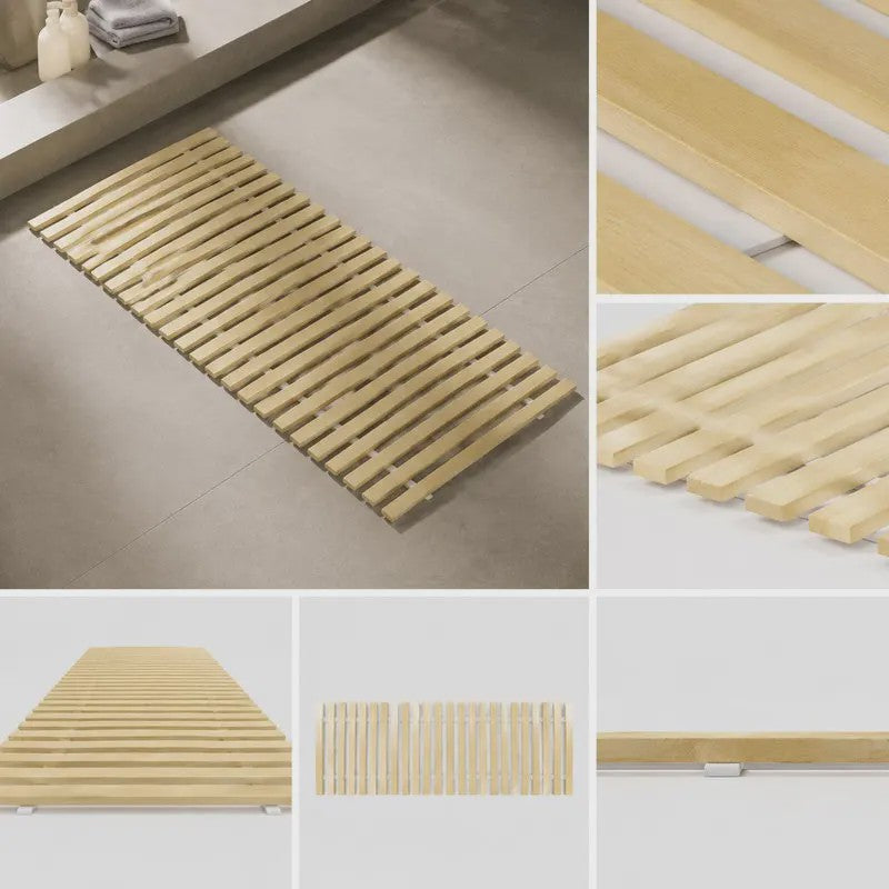 Houten Lattenbodem 80x200cm - Flexibele Latten & Opvouwbaar