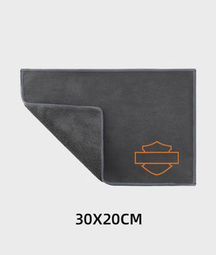 Set van 2 Harley Davidson Microvezel Doeken - Soft Drying Cloth voor Auto & Motor