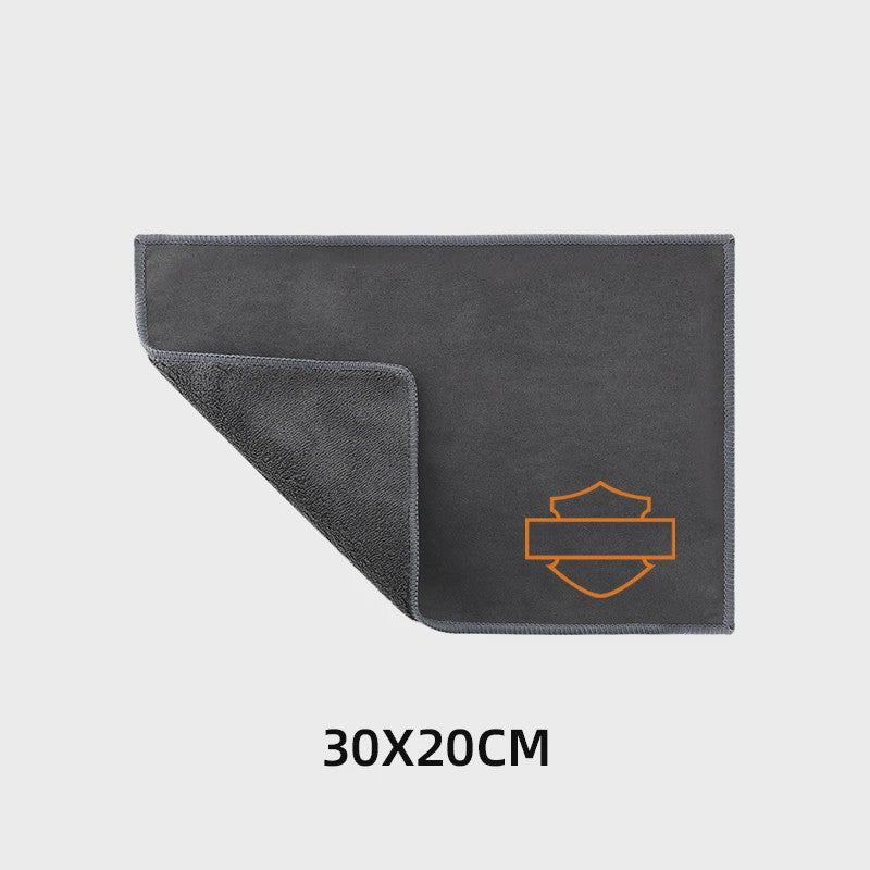 Set van 2 Harley Davidson Microvezel Doeken - Soft Drying Cloth voor Auto & Motor