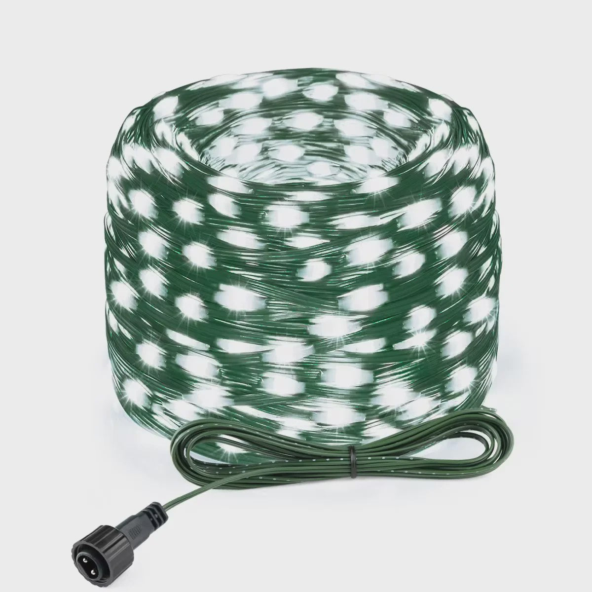 Waterdichte LED Kerstverlichting met Groen Draad - 50M/100M - 24V - Feestelijke Decoratie voor Buiten & Binnen