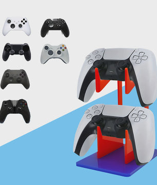 Dubbele Controller Standaard Universeel - Stijlvolle Opberger voor Gamepads
