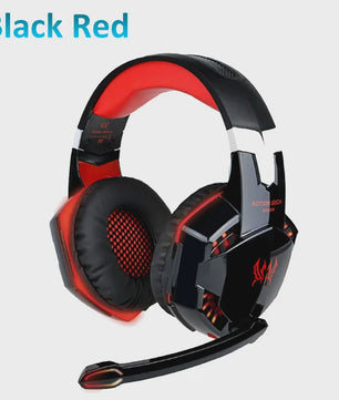 G2000 Gaming Headset met Microfoon, LED Verlichting en 50mm Speakers - PC, PS4, Xbox One