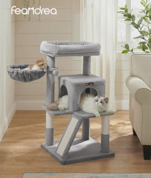 FEANDREA Krabpaal met Groot Observatiedek en Hangmat voor Katten