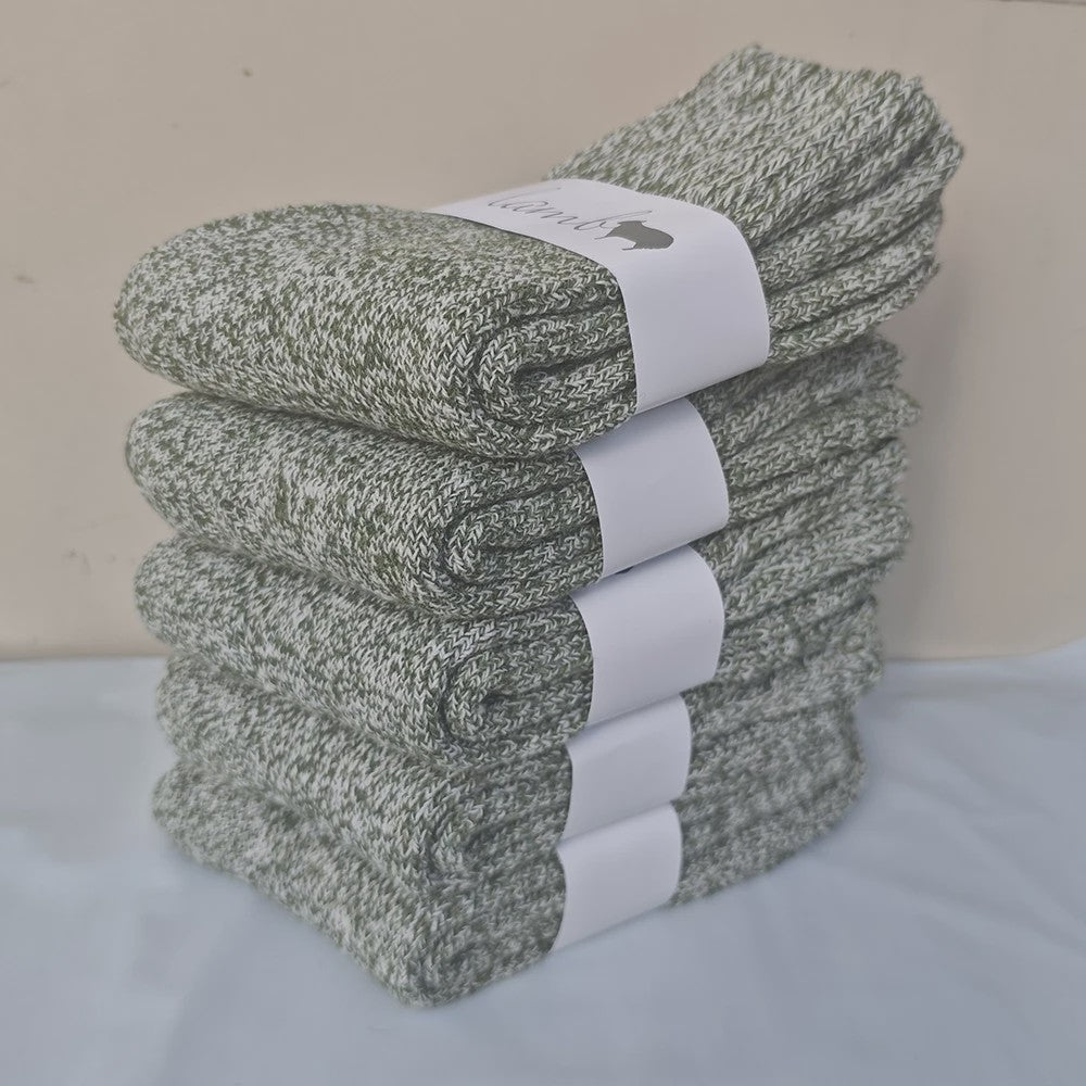 Warme Heren Merino Wol Sokken - Super Dik & Comfortabel voor de Winter