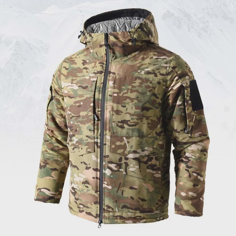 Warme Heren Parka Winterjas - Thermisch, Camouflage & Tactisch
