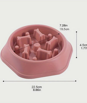 Honden voerbak slowfeeder anti-verstikking | Gezonde voeding