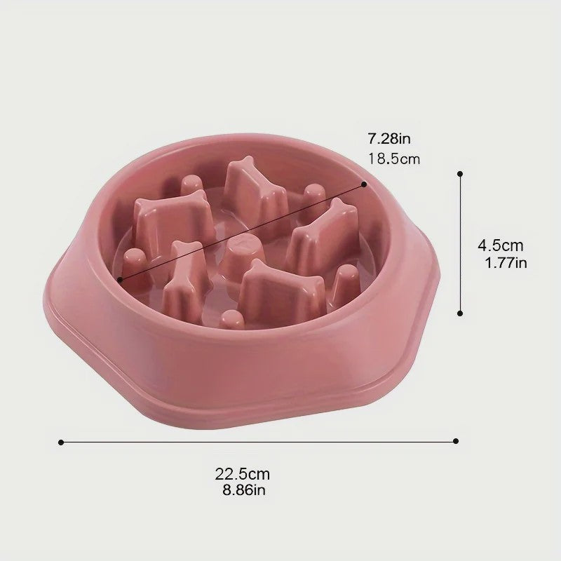 Honden voerbak slowfeeder anti-verstikking | Gezonde voeding