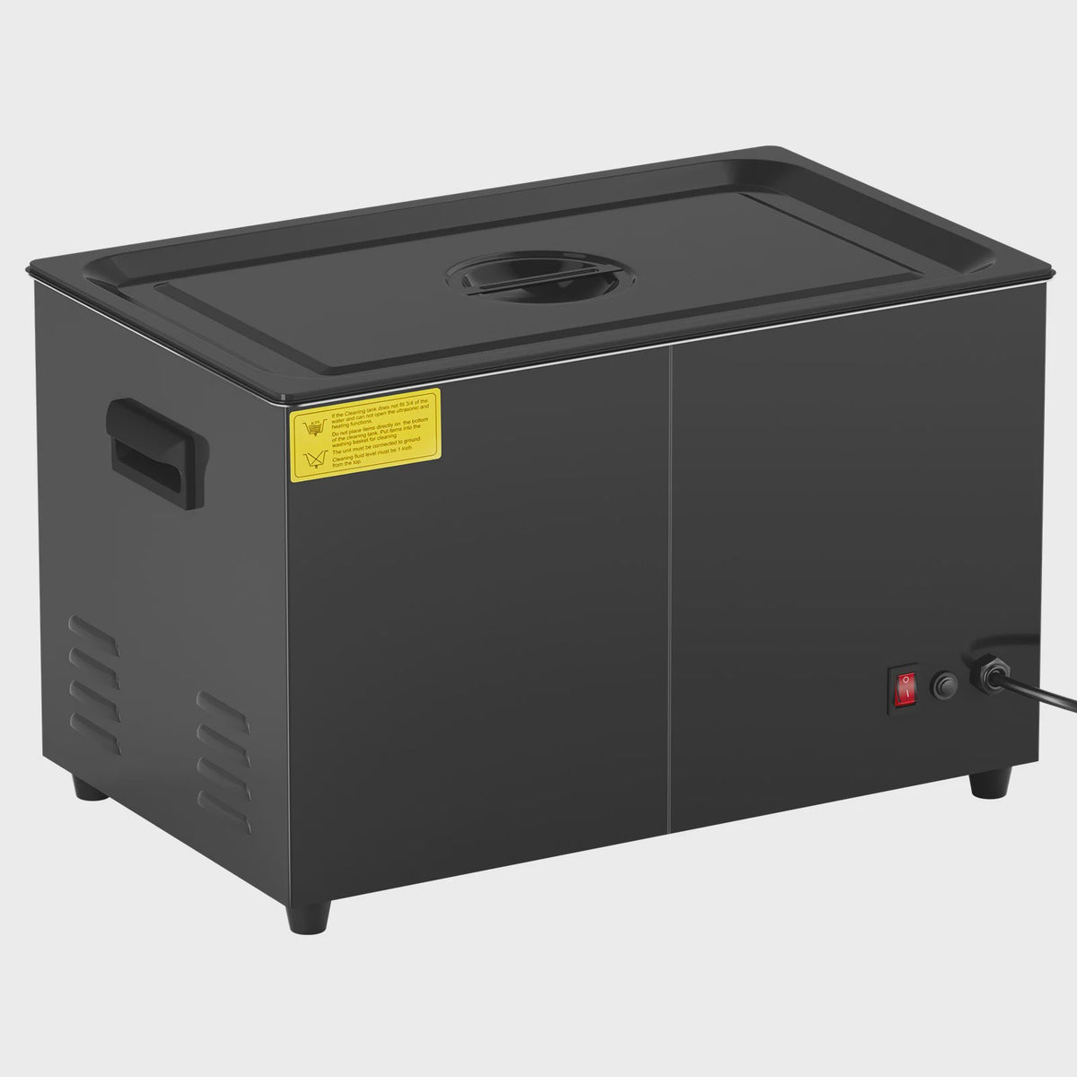 30L Digitale Ultrasone Reiniger met Ontgassing en Zachte Modus - Sieraden & Glas