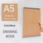 Professioneel Schetsboek 160gsm - 30 Vel Dik Tekenpapier met Spiraalbinding