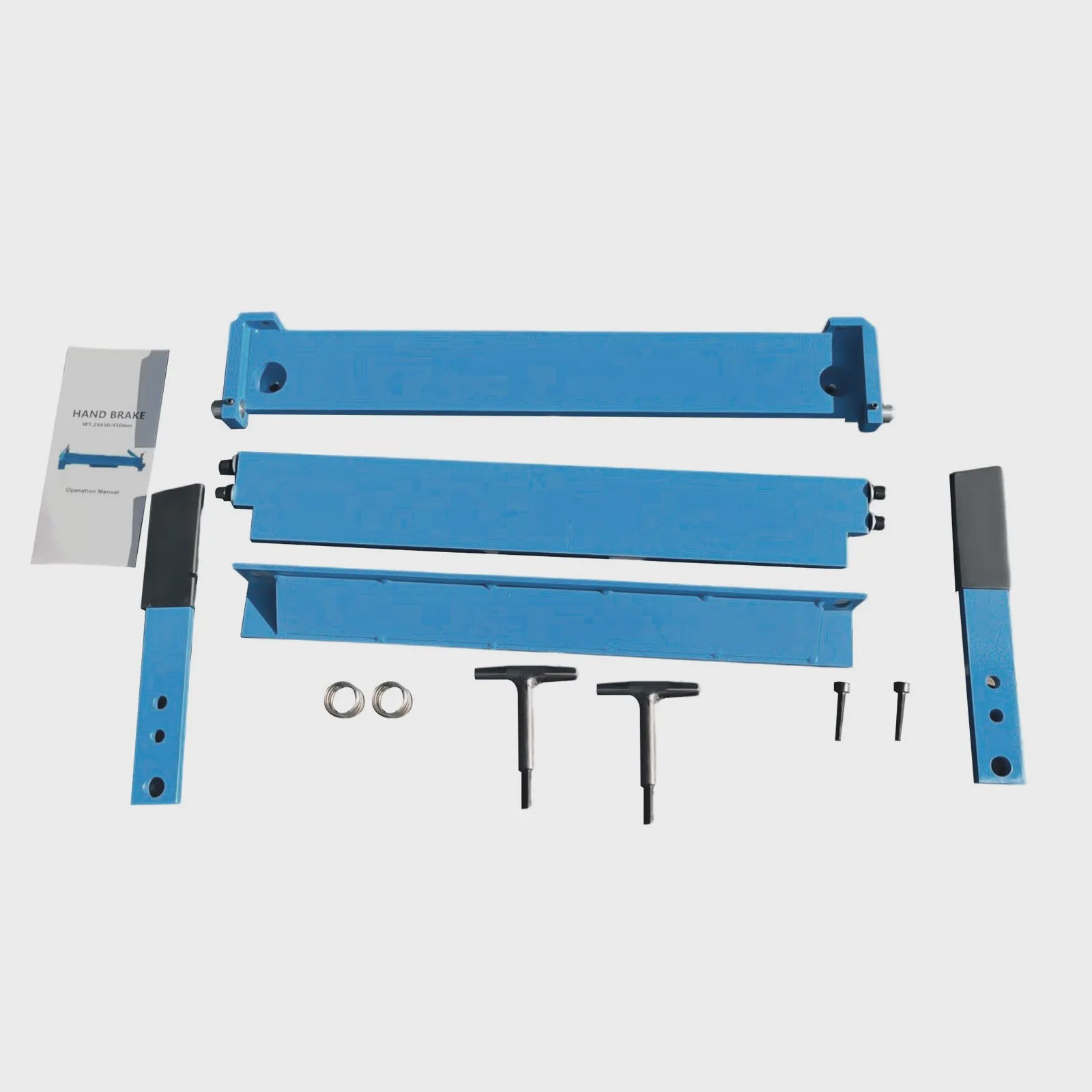 17.72 Inch Handmatige Plaatmetaalrem - Tafelmodel Metaalbuigmachine 0-120°