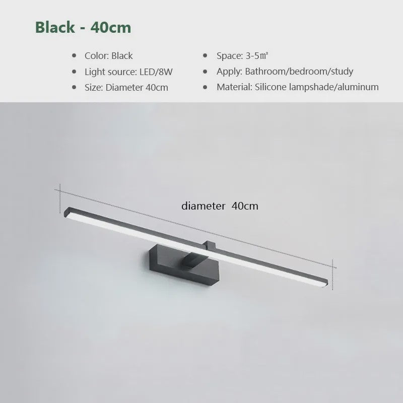 Moderne LED Spiegelverlichting Badkamer Wandlamp - Waterdicht & Stijlvol