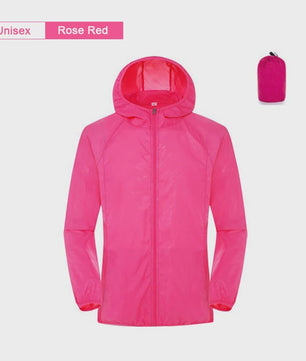 Unisex Waterdichte Outdoor Jas - Lichtgewicht Windjack met UV Bescherming