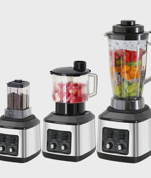 Krachtige 3-in-1 Keukenmachine: Blender, Mixer & Foodprocessor met 3 Containers