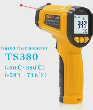 HYTAIS TS380/TS600 Infrarood Thermometer - Contactloze Temperatuurmeter