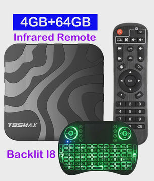 T95 Max Smart TV Box: 8K Ultra HD Streaming met Android 16, 8GB RAM, 128GB Opslag, Dual Band WiFi & Bluetooth 6.0