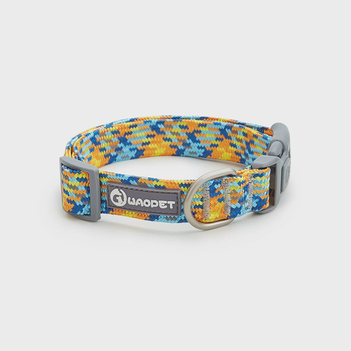 Verstelbare Hondenhalsband - Reflecterend Nylon, Ademend & Duurzaam voor Middelgrote tot Grote Honden