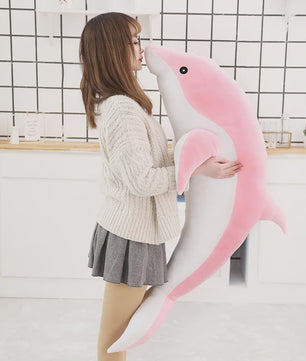 Zachte Pluche Dolfijn Knuffel - Verkrijgbaar in Maten 30-160CM - Perfect Cadeau voor Kinderen