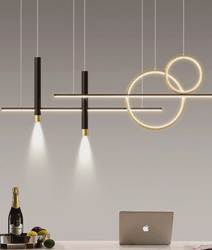 Moderne LED Plafondlamp Hanglamp - Stijlvolle Verlichting voor Eetkamer & Interieur