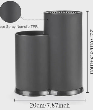 Multifunctionele Messenhouder en Keukengerei Opbergcylinder - Keuken Organizer