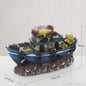 Uniek Scheepswrak Aquarium Decoratie - Verzonken Piratenschip Vistank Ornament