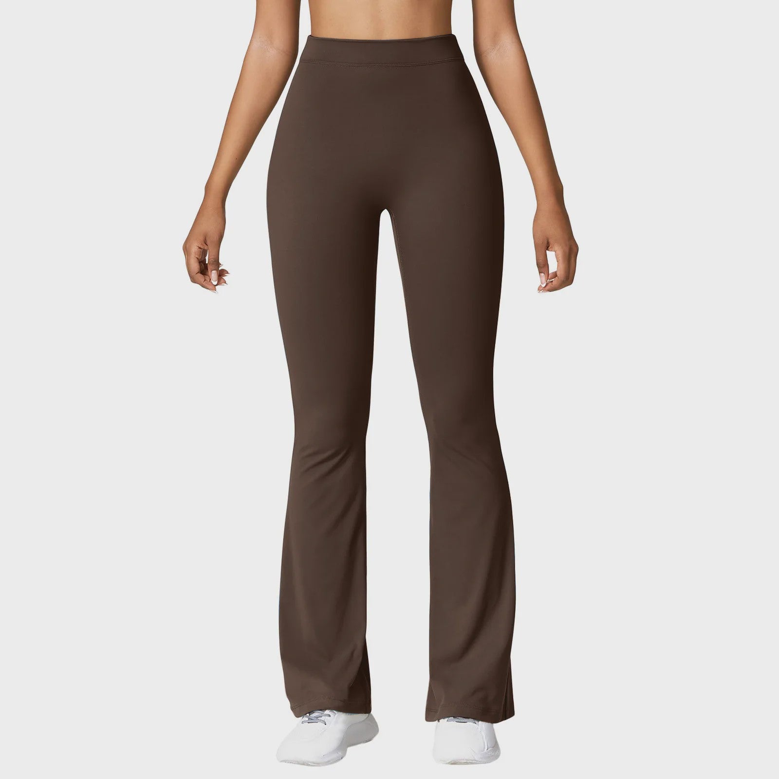 Dames High Waist Flare Leggings met Push-Up Effect - Sport & Casual