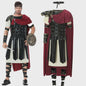 Romeinse Gladiator Kostuum voor Mannen - Middeleeuwse Ridder Verkleedkostuum voor Carnaval & Halloween