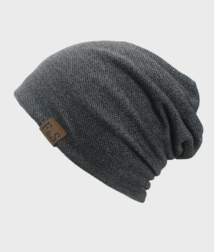 Warme Gebreide Beanie Muts voor Heren en Dames - Modieuze Hip-hop Stijl