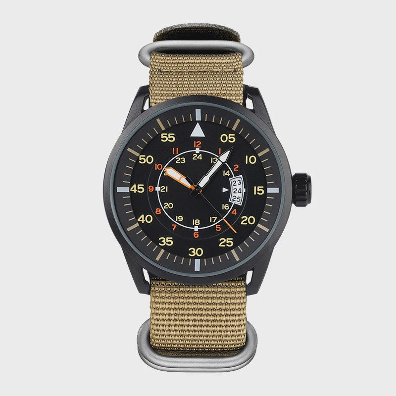 ADDDIESDIVE Heren Luxe Horloge - Waterdicht 50M, Luminous, Datumweergave