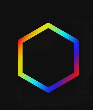 RGB Hexagon Muurverlichting met App Bediening - Sfeervolle Verlichting voor Gaming, Bar & Meer