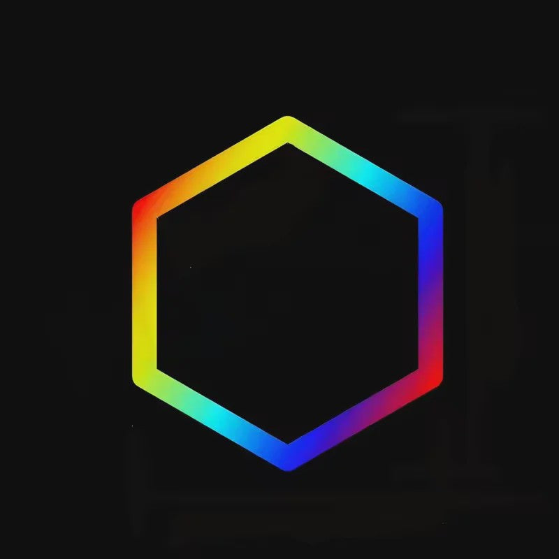 RGB Hexagon Muurverlichting met App Bediening - Sfeervolle Verlichting voor Gaming, Bar & Meer