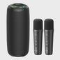 Zealot MP2 Draagbare Karaoke Bluetooth Speaker met 2 Draadloze Microfoons - 10u Speeltijd, IPX5 Waterdicht