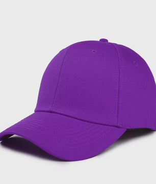 Uniseks Katoenen Baseball Cap met Verstelbare Metalen Gesp - Veel Kleuren