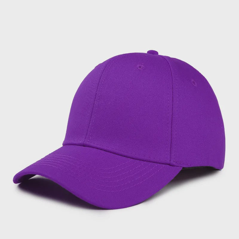 Uniseks Katoenen Baseball Cap met Verstelbare Metalen Gesp - Veel Kleuren