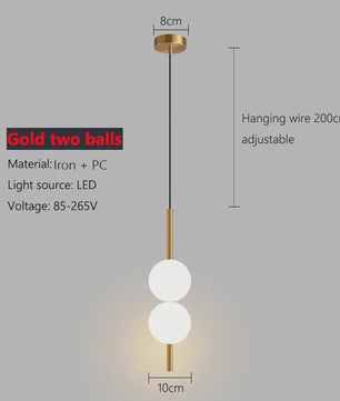 Moderne Minimalistische Hanglamp Zwart/Goud - Stijlvolle Verlichting voor Woonkamer & Slaapkamer