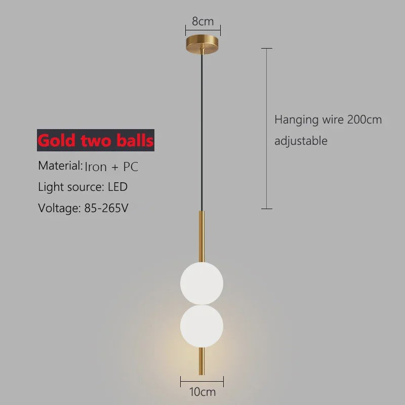 Moderne Minimalistische Hanglamp Zwart/Goud - Stijlvolle Verlichting voor Woonkamer & Slaapkamer